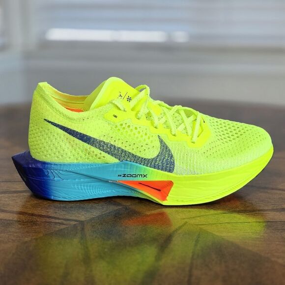 Nike ZoomX Vaporfly Next% 3 Fast Pack Volt Black Blue New DV4129-700 Women's 9 - Picture 9 of 16